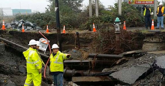 ***UPDATE*** Broken water main impacts 12 Tacoma tide flats businesses