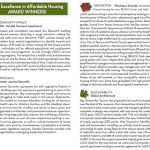 The 2014 Excellence in Affordable Housing Awards were presented by the Tacoma Pierce County Affordable Housing Consortium during a fund-raising event in October at Foss Waterway Seaport in downtown Tacoma.