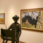 The Haub Family Collection includes 295 works of Western American art dating back to circa-1800 by artists such as E. Martin Hennings, Georgia O'Keeffe, Tom Lovell, and John Clymer (among others). (PHOTO BY TODD MATTHEWS)