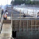 Pierce County designed and installed an innovative stormwater runoff system that involved reinforced concrete instead of constructing a traditional detention pond as part of a series of road improvement projects along the 176th Street East corridor. (PHOTO COURTESY PIERCE COUNTY)