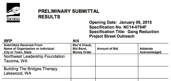 Tacoma Bid Watch: Fire simulation training, ADA street improvements, and gateway signage