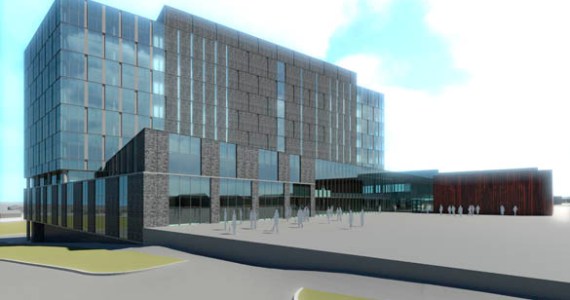 Pierce County has proposed a plan to build the new Pierce County General Services Building (pictured) on the site of the former Puget Sound Hospital, which is located near South 36th Street and Pacific Avenue. (IMAGE COURTESY PIERCE COUNTY)