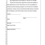 City Council vote would formally support Warhol art atop Tacoma Dome