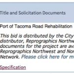 Tacoma Bid Watch: Port of Tacoma Road, South 56th Street signage, and a billiard table