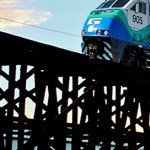 Sound Transit plans to replace the century-old wooden single-track railroad trestle at Tacoma Dome Station with a modern, double-track bridge. (IMAGE COURTESY SOUND TRANSIT)