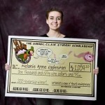 Aspiring artist Melanie Anne Eggleston was awarded the Young Cartoonist of the Future scholarship from Tacoma-based Cartoonist's League of Absurd Washingtonians in 2013. (PHOTO COURTESY C.L.A.W.)