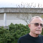 Tacoma Dome: Before Warhol's flower, Lyn Messenger drew diamonds on the Dome (PHOTO BY TODD MATTHEWS)