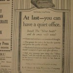 A century ago, the Tacoma Daily Index included display advertisements for downtown businesses that no longer exist. (PHOTO BY TODD MATTHEWS)