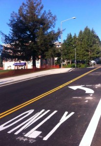 Streets have re-opened and traffic is moving again along South 17th Street and Jefferson Avenue near the University of Washington campus in downtown Tacoma. The area was closed for approximately four months in order to complete a $2 million street realignment project. (PHOTO BY TODD MATTHEWS)