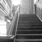 A staircase inside Old City Hall in downtown Tacoma. (FILE PHOTO BY TODD MATTHEWS)