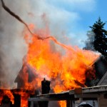 Tacoma firefighters were in Fife Tuesday to participate in an exercise designed to hone their skills under live fire conditions. (PHOTO COURTESY TACOMA FIRE DEPARTMENT)