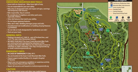 REI donates $20K for Swan Creek Park mountain bike trail