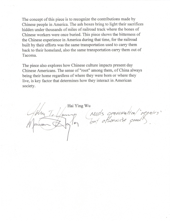 20 years later, Tacoma public artwork finds exhibit space at Foss Waterway Seaport