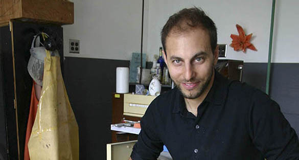 Artist Jonathan Clarren. (PHOTO BY TODD MATTHEWS)