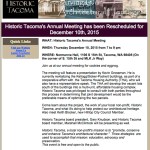 **UPDATE/RESCHEDULED** Historic Tacoma annual meeting spotlights Hilltop heritage building renovations