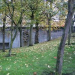 Harold Balazs's "Untitled (Concrete Sculpture)." (PHOTO BY TODD MATTHEWS)