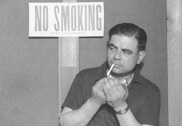 Photographer Elmer Ogawa in Seattle circa 1950s. (ELMER OGAWA PHOTOGRAPH / COURTESY UNIVERSITY OF WASHINGTON SPECIAL COLLECTIONS)