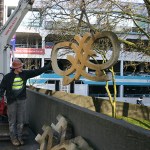 Vandalism, safety concerns force downtown Tacoma sculpture's removal