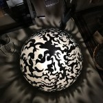 Lighting is tested on an art installation being created by Jonathan Clarren and slated for downtown Tacoma's Theater District. (PHOTO COURTESY JONATHAN CLARREN)