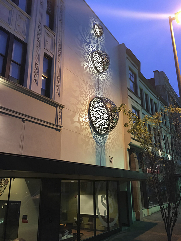 Major artwork to be installed this weekend in downtown Tacoma's Theater District (PHOTO COURTESY JONATHAN CLARREN)