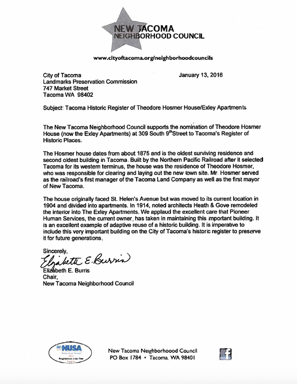 Hosmer House: 1875 downtown Tacoma building nominated to historic register