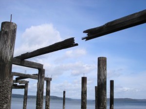 Tacoma's historic pilingsPhoto by Morf Morford