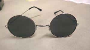 Are these Harry Potter glasses or John Lennon glasses? It depends how old you are.  Photo by Morf Morford