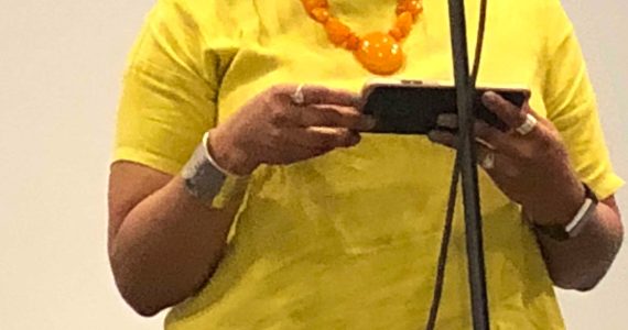 Tacoma’s 2017-2019 Poet Laureate Kellie RichardsonPhoto: Morf Morford