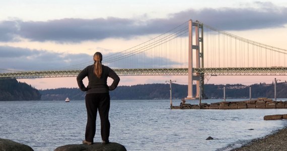 We have the luxury of places of silence, beauty and refuge. Not everyone has these. Photo: Morf Morford