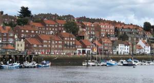 This still thriving village on the sea coast of England was built centuries ago. Photo: Morf Morford