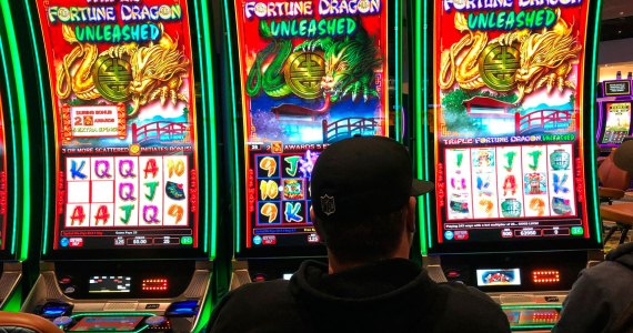 You too could unleash the Triple Fortune Dragon at Muckleshoot.  Photo: Morf Morford