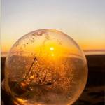 Lauren Bridget King &ldquo;Lightbulb Sunset&rdquo; (pictured above) Superintendent&rsquo;s Award, Image courtesy OSPI