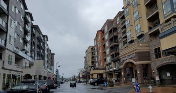 Point Ruston has shops and living space; Photo by Danielle Nease