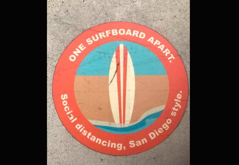 Social distancing does not always need to be serious. (Photo by Ellie Atherton)