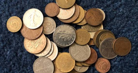 Those spare random coins just might add up. (Photo by Morf Morford)