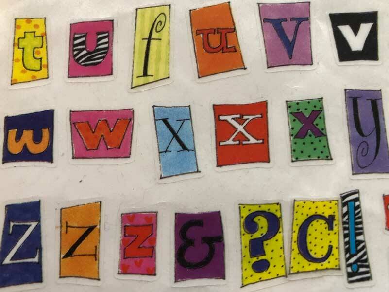 Theres a message in there somewhere. Or is there? (Photo by Morf Morford)