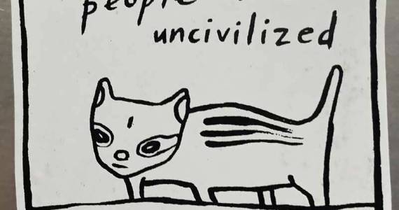 Cats never forget what is important; food and naps - and the occasional shiny distraction. (Photo by Morf Morford)