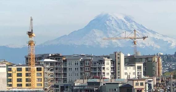 Well probably never see a housing frenzy like 2021 again in our life times. Thats a good thing. (Photo by Morf Morford)