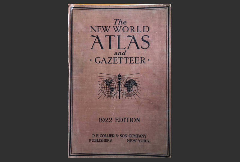 Most business books from just a few years ago are about as relevant and useful as this atlas from one hundred years ago. (Photo by Morf Morford)