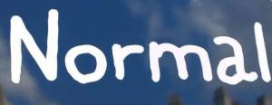 Words change their meaning over time, but what did normal ever mean? (Photo by Morf Morford)