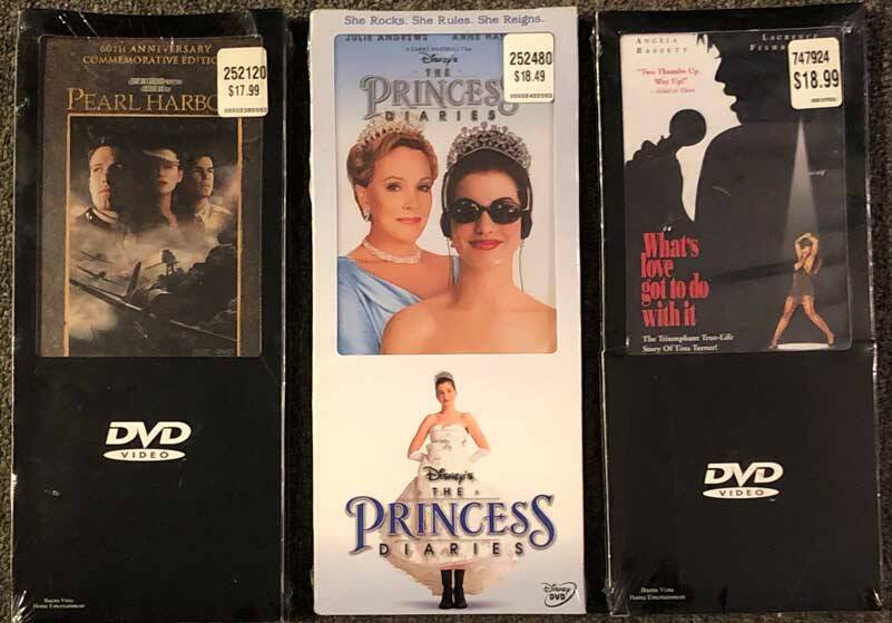 How we pay, how much we pay, and what we get for it seems to always be changing. Movies used to come on discs, some in long boxes like these - for about $20 each. Owning physical media is as dated as the fashion sense of twenty years ago. (Photo by Morf Morford)