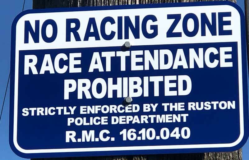 Do signs like this have any actual impact? (Photo by Morf Morford)