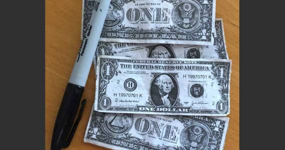 Money might remain the same size, but its power grows and shrinks based on prevailing interest rates. (Photo by Morf Morford)