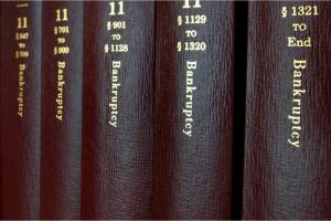 Books containing the laws governing bankruptcy