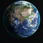 Satellite view of Earth with Zoom in on India from space

The Earth maps used in the image are from following website
https://www.solarsystemscope.com/textures/