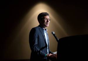 Sound Publishing file photo
Washington Attorney General Bob Ferguson speaks in 2023 in Everett, Washington.