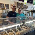 Medzo Gelato owners Fareed and Jennifer Al-Abboud. The business is located at 612-B Tacoma Ave. S. (Courtesy photo)