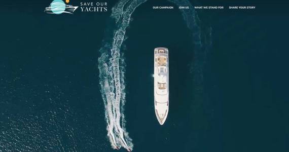 Fuse Washington created the tongue-in-cheek Save Our Yachts website to poke fun at those pushing a ballot measure to repeal the capital gains tax that is paid by the states super wealthy. (Screenshot)