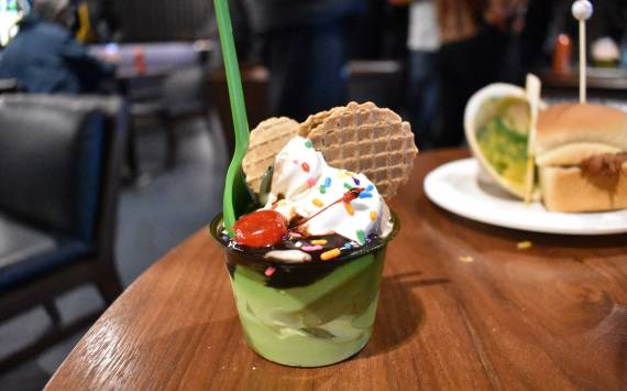 Ice Cream Nachos were the most intriguing dessert at Menu Preview Day. Photo by Ben Ray/Sound Publishing