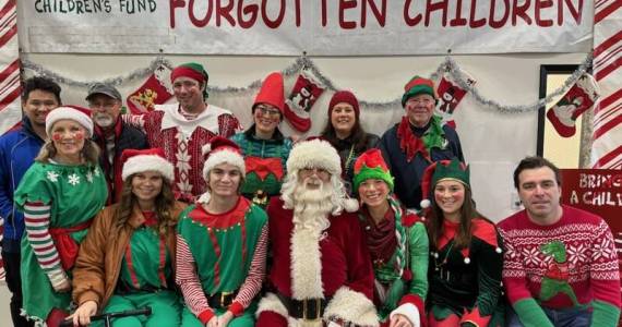 Santa and his elves will be delivering gifts to families who otherwise might not be able to afford Christmas throughout western Washington. Photo courtesy of Greg Bakke.